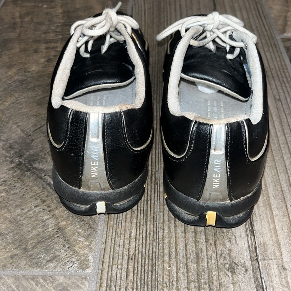 Nike Air TAC black leather golf shoes, sports performance. - Picture 3 of 4